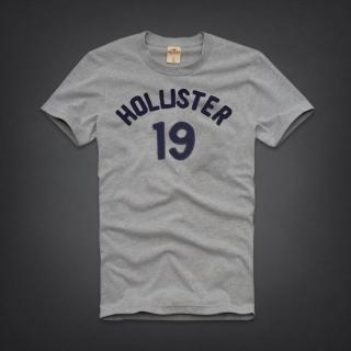 Tee shirt Hollister Homme Gris